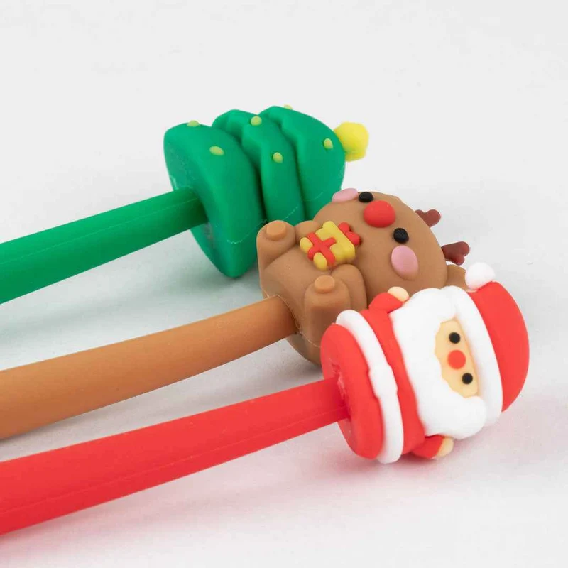 Weihnachts-Flex-Kugelschreiber – Weihnachtsmann
