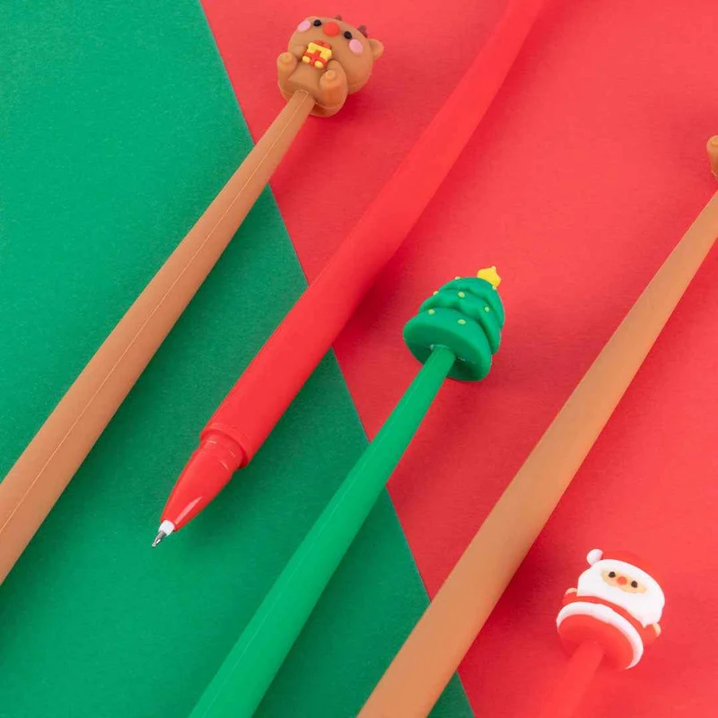 Weihnachts-Flex-Kugelschreiber – Weihnachtsmann