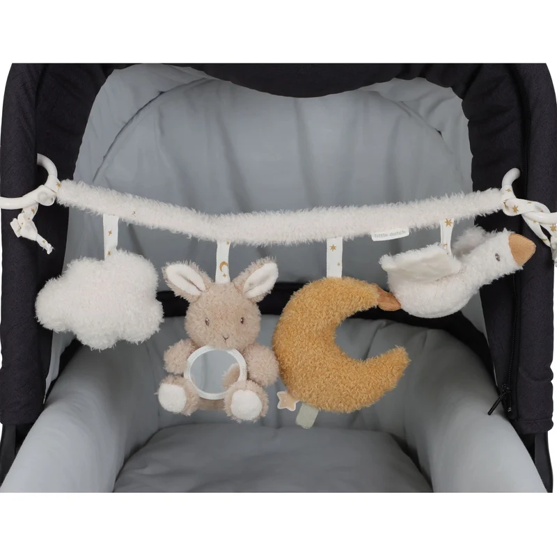 Interaktives Hängespielzeug für Kinderwagen & Autositz – Newborn Naturals