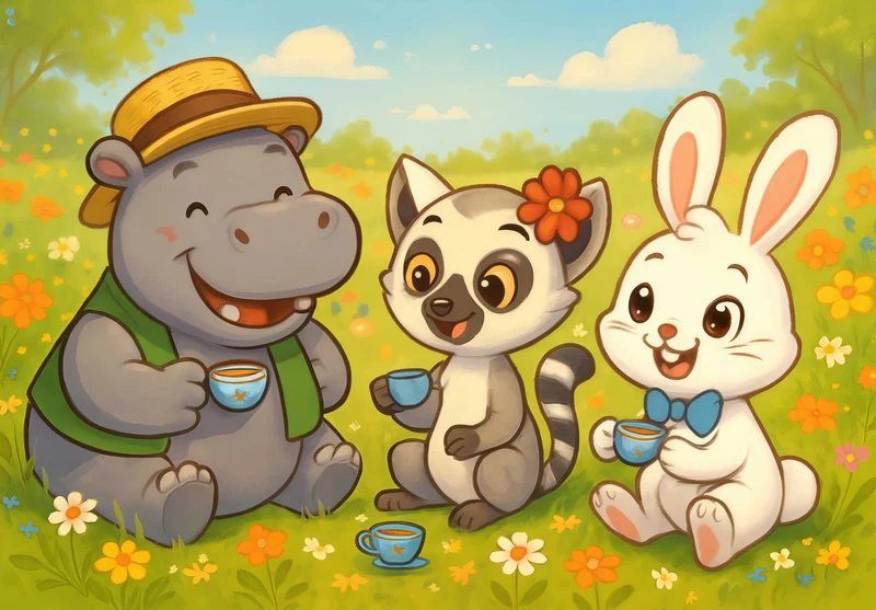 110508 Kinder - Sash, Lulu und Bouncy Puzzle