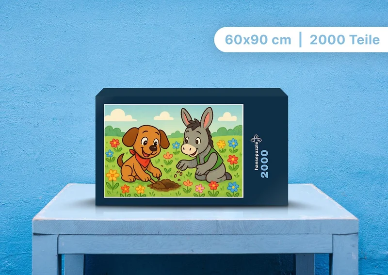 110668 Kinder - Wuff und Huf Puzzle