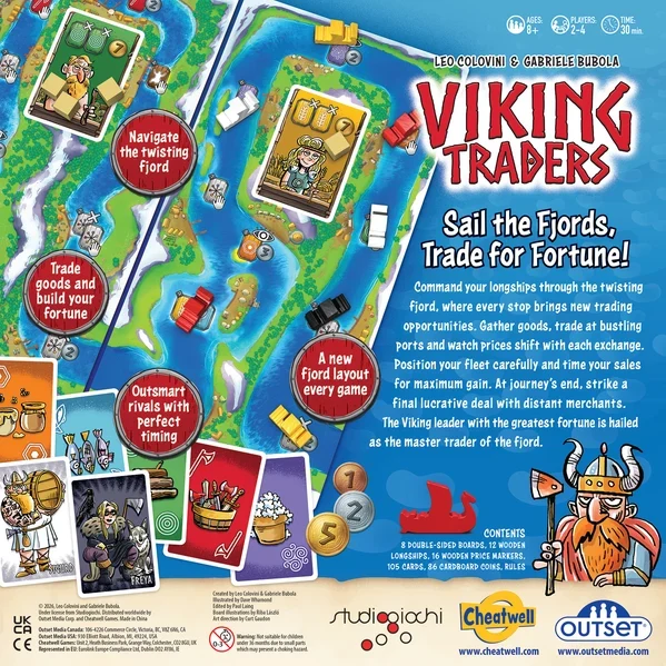 Viking Traders Board Game