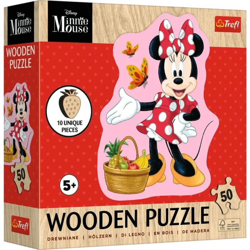 Disney - Happy Minnie (WOOD) (50pcs)