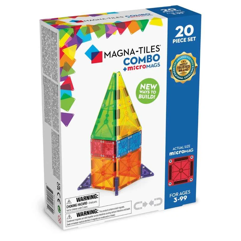 Magnetklötze – microMAGS 20 Teile COMBO