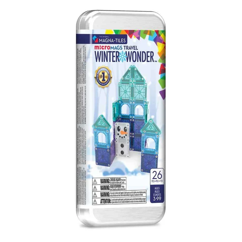 Magnetklötze – Travel Winter Wonder, 26 Teile