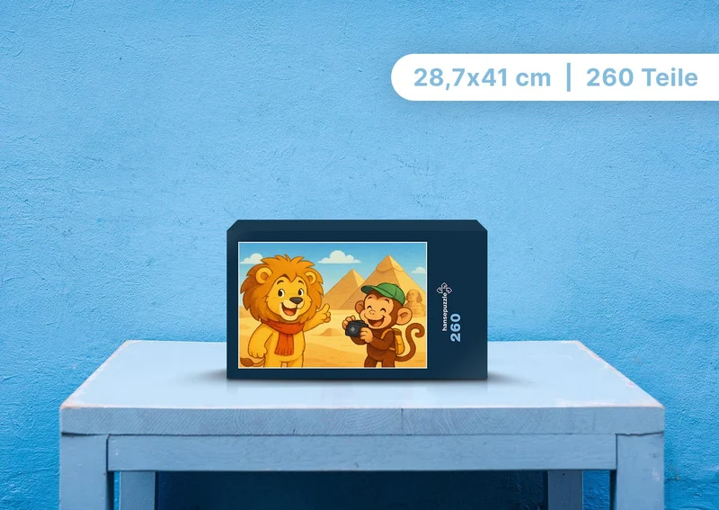 110828 Kinder - Buschi und Milo Puzzle