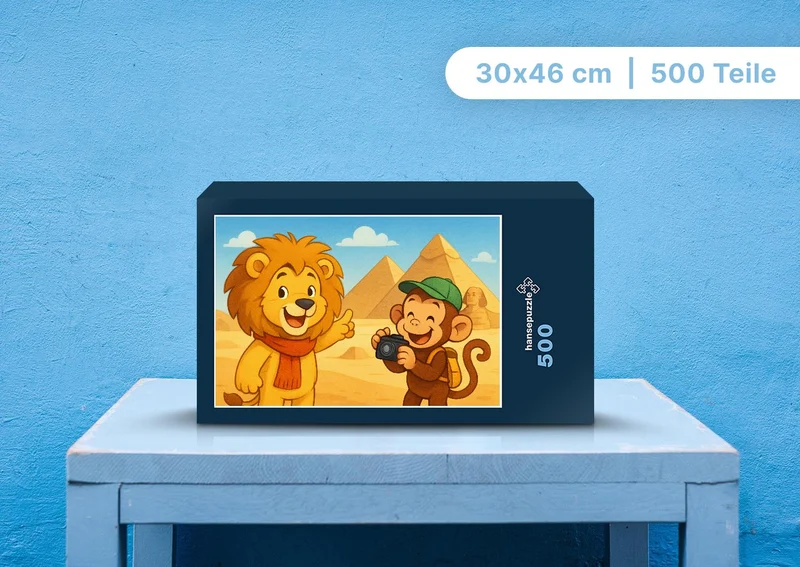 110828 Kinder - Buschi und Milo Puzzle