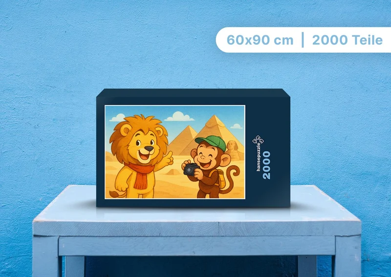 110828 Kinder - Buschi und Milo Puzzle