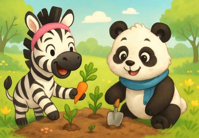 110438 Kinder - Zara und Pippin Puzzle