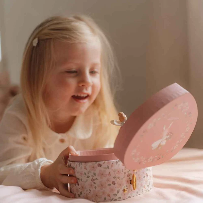 Spieluhr-Schmuckkästchen mit tanzender Fee – Musikdose für Kinder