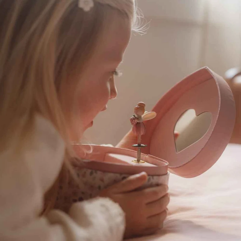 Spieluhr-Schmuckkästchen mit tanzender Fee – Musikdose für Kinder