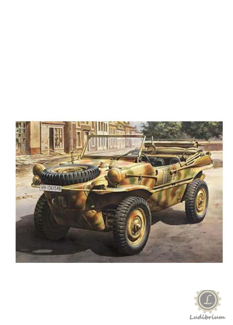Tamiya - Deutscher Schwimmwagen Type 166, 1:48