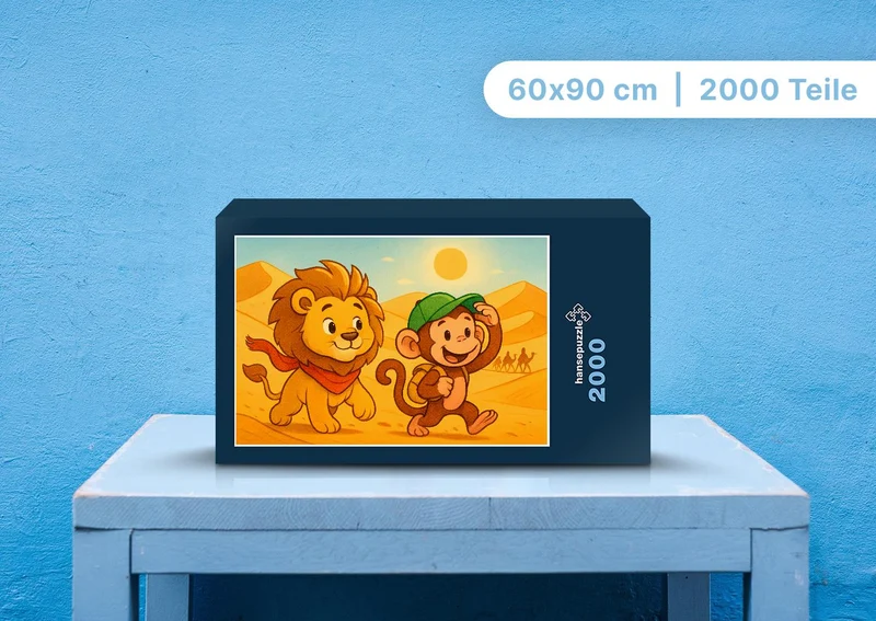 110823 Kinder - Buschi und Milo Puzzle