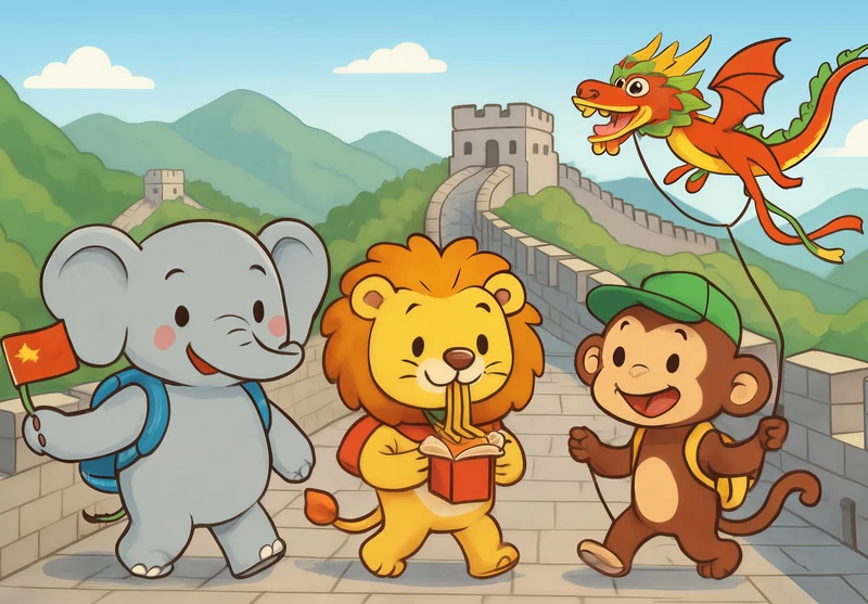111008 Kinder - Raffi, Buschi und Milo Puzzle