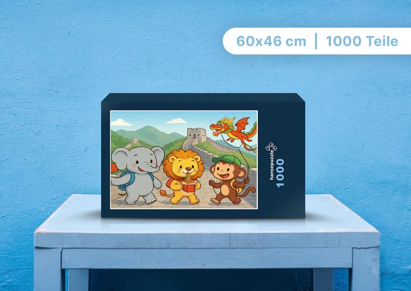 111008 Kinder - Raffi, Buschi und Milo Puzzle