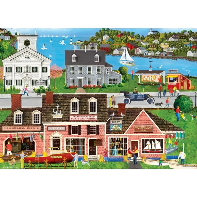Americana - Hammock Bay, Gail Fraser (500pcs) (EZGrip)