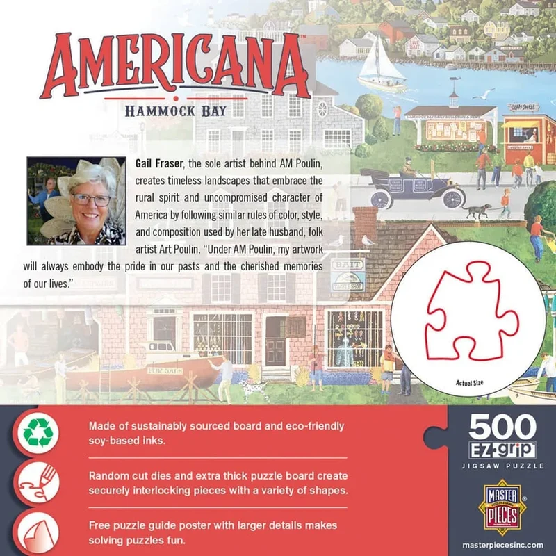 Americana - Hammock Bay, Gail Fraser (500pcs) (EZGrip)