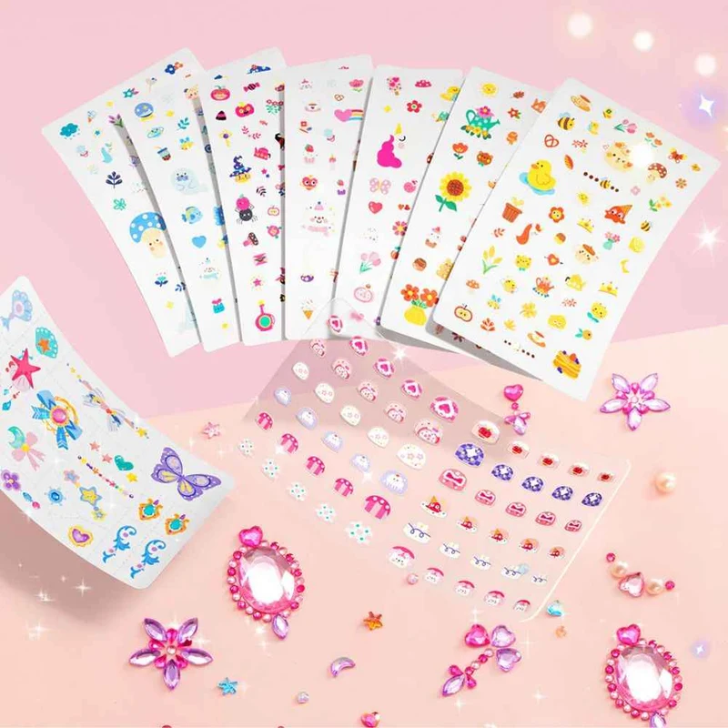 Sticker- und Tattoo-Set – Elfen-Garten