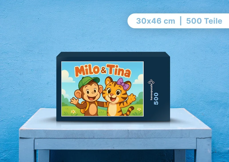 110274 Kinder - Milo und Tina Puzzle