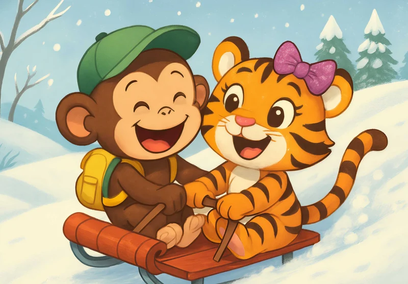 110280 Kinder - Milo und Tina Puzzle