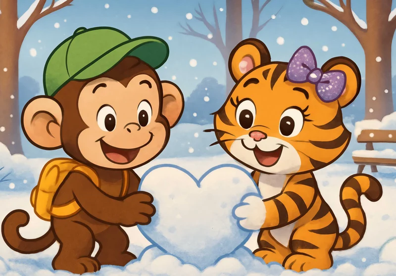110285 Kinder - Milo und Tina Puzzle