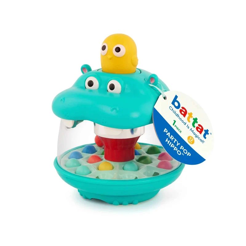 Hippo mit drehbaren Kugeln – Party Pop Hippo