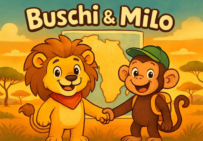 110818 Kinder - Buschi und Milo Puzzle