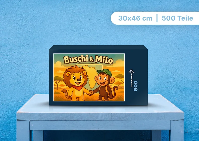 110818 Kinder - Buschi und Milo Puzzle