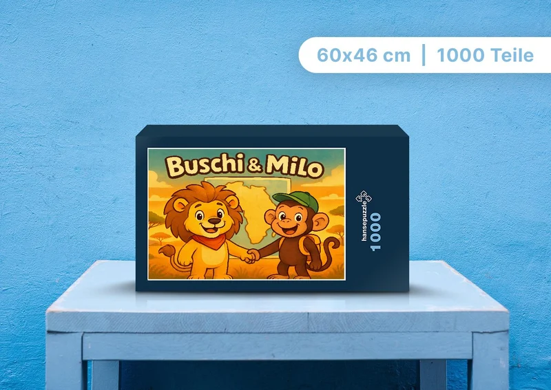 110818 Kinder - Buschi und Milo Puzzle