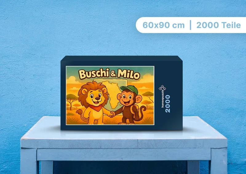 110818 Kinder - Buschi und Milo Puzzle