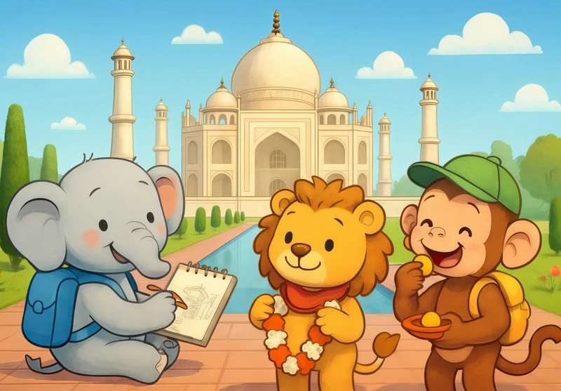 110998 Kinder - Raffi, Buschi und Milo Puzzle