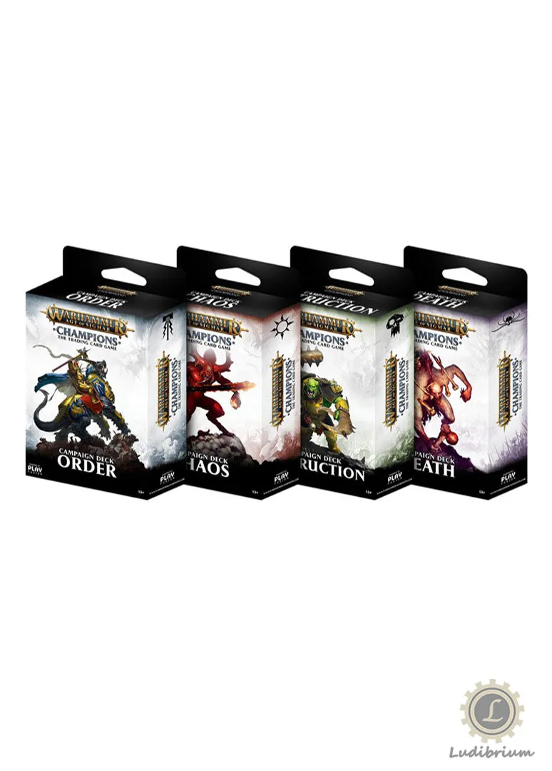 Warhammer Age of Sigmar - Champions Wave 1 Kampagnendeck Zerstörung