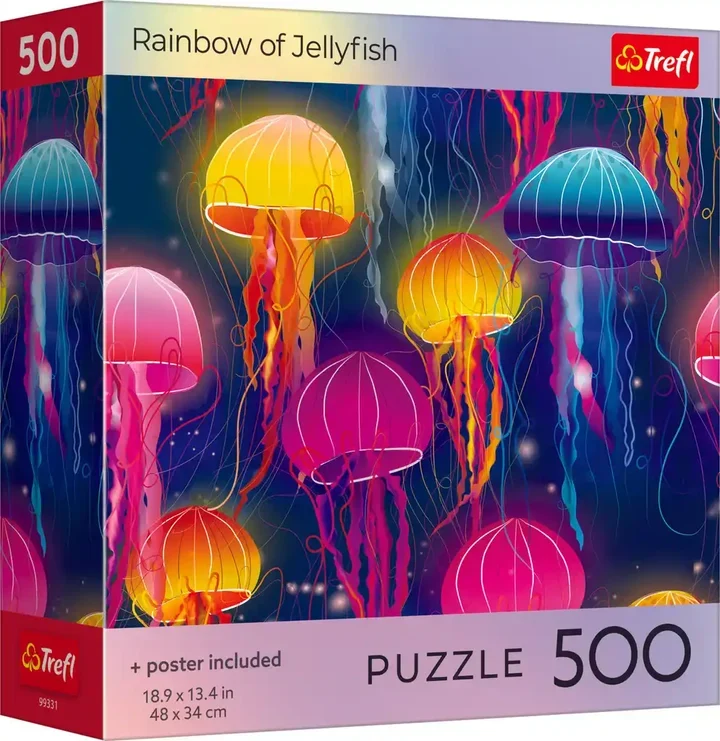Rainbow of Jellyfish (500pcs)