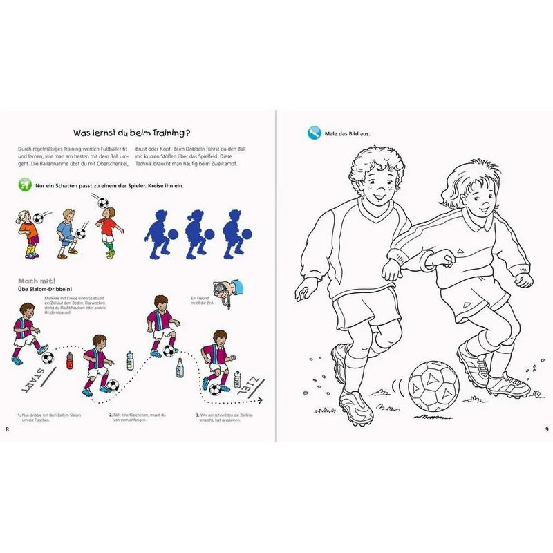 Ravensburger Wieso? Weshalb? Warum? aktiv-Heft: Fussball