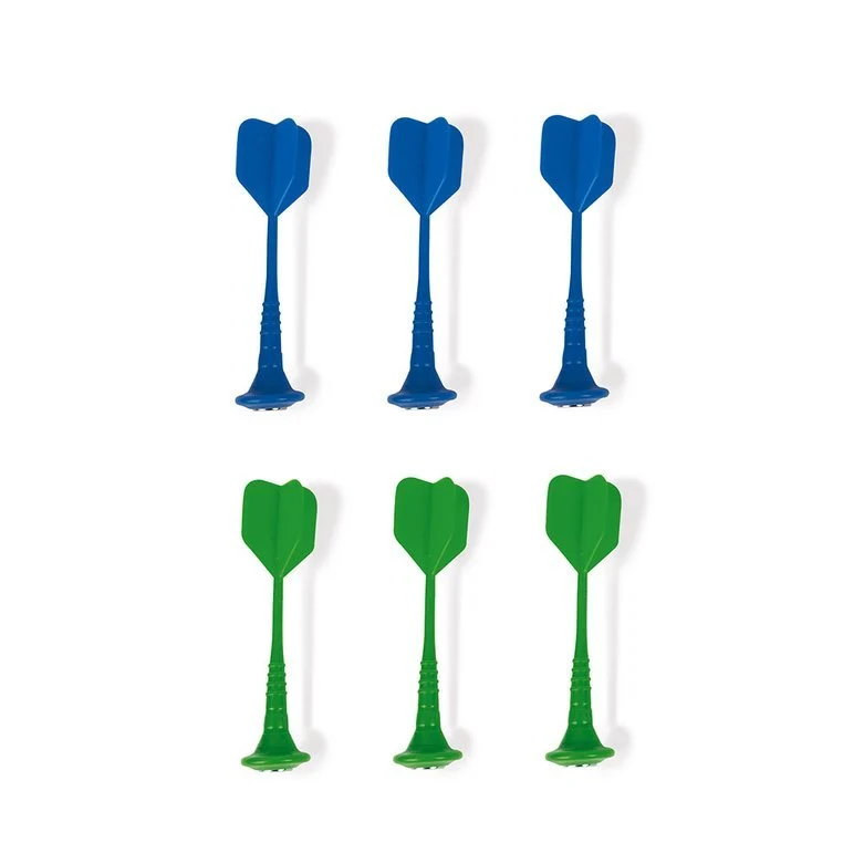 Set mit 6 Magnetpfeilen – grün und blau