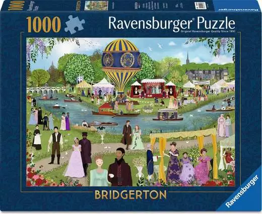 PFG- Ravensburger Bridgerton - Seeing and Being Seen (1000pcs)(UsageUsed – PUZZLES FOR GOOD)