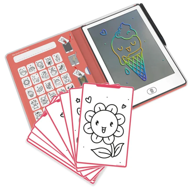 Grafiktablett zum Zeichnen mit Vorlagen Kidydraw Mini – Kawai
