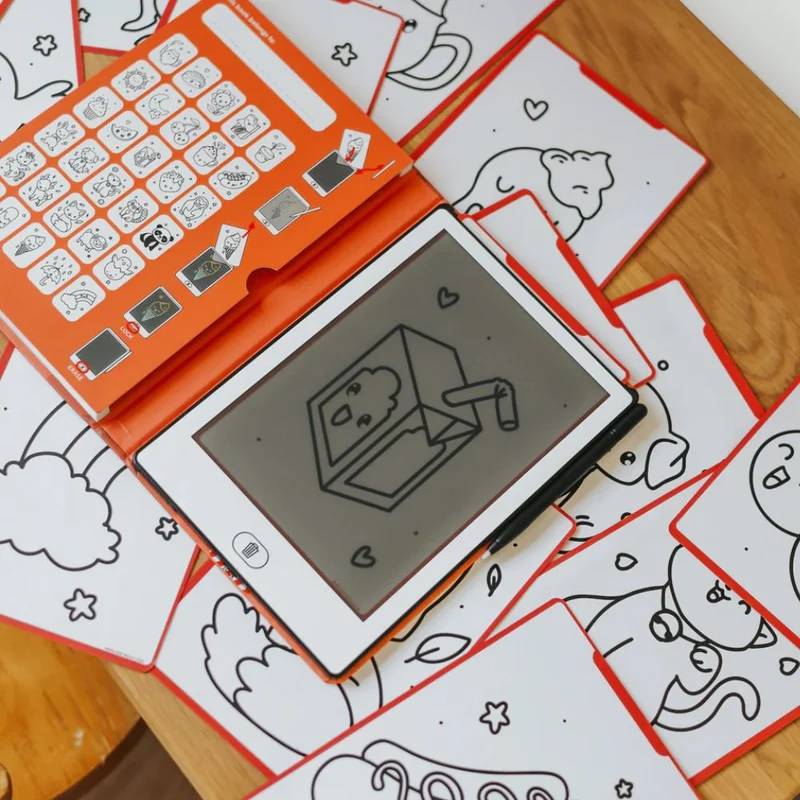 Grafiktablett zum Zeichnen mit Vorlagen Kidydraw Mini – Kawai