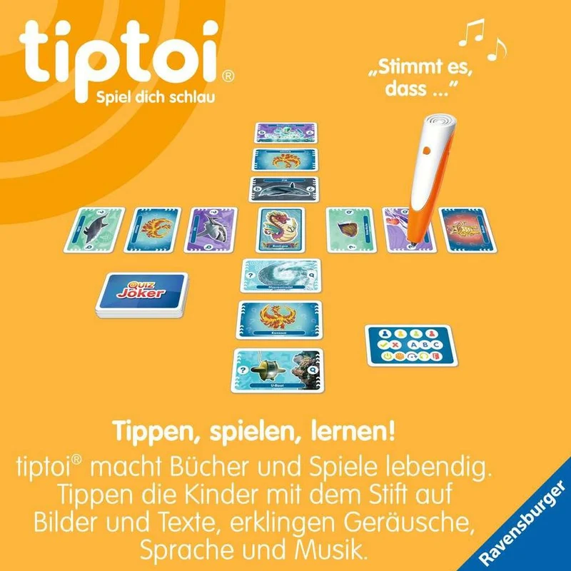Ravensburger tiptoi® Quiz Unter Wasser