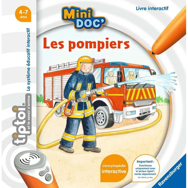 Ravensburger tiptoi® Mini Doc' Les pompiers
