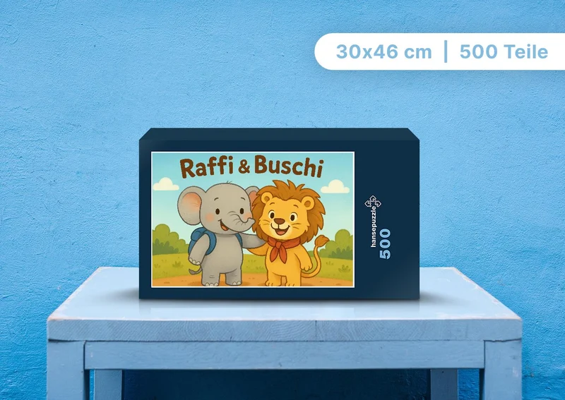 110326 Kinder - Raffi und Buschi Puzzle