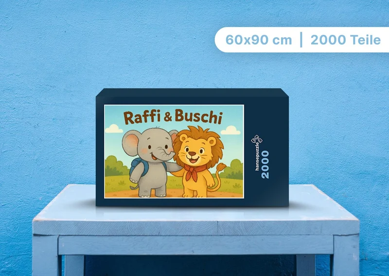 110326 Kinder - Raffi und Buschi Puzzle