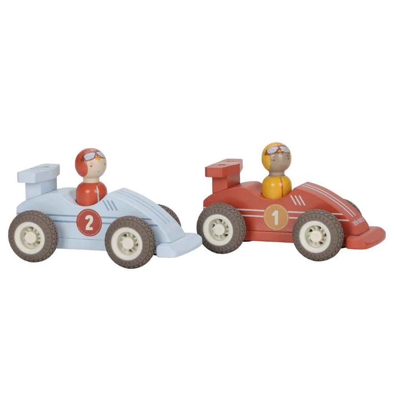 Rennwagen mit Rückzugmotor 2 Stück