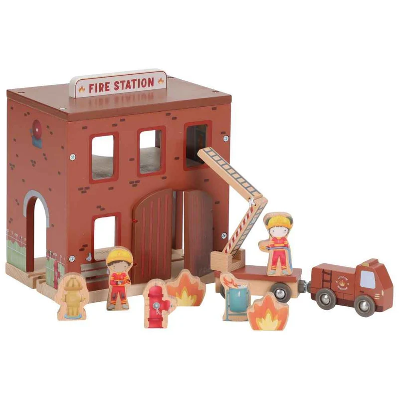 Holzfeuerwehrhaus