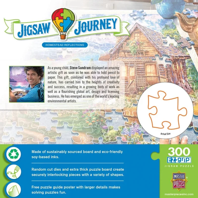 Jigsaw Journey - Homestead Reflections (300pcs) (EZ Grip)