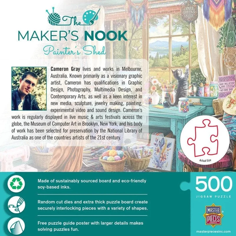 The Maker's Nook - Painter's Shed (500pcs)