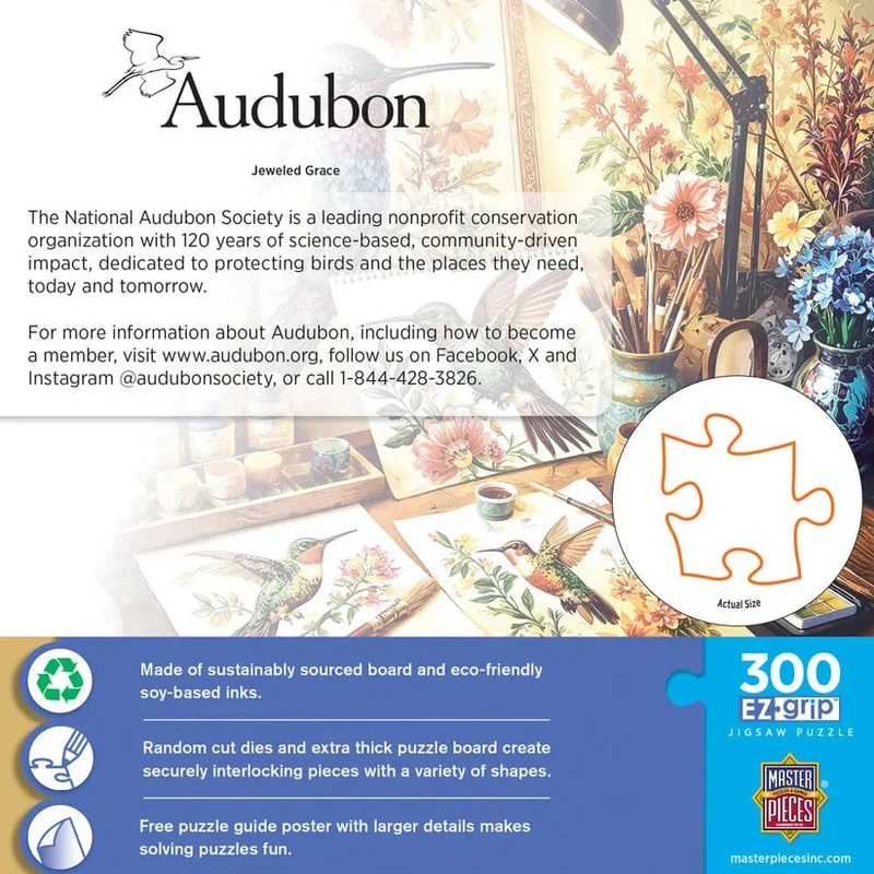 Audubon - Jeweled Grace (300pcs) (EZ Grip)