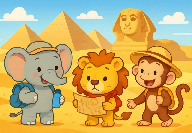 110988 Kinder - Raffi, Buschi und Milo Puzzle