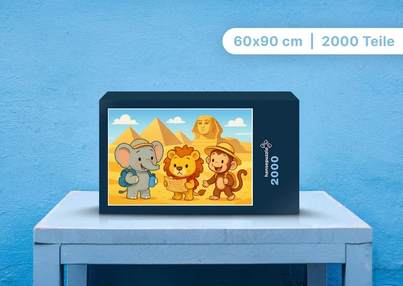 110988 Kinder - Raffi, Buschi und Milo Puzzle