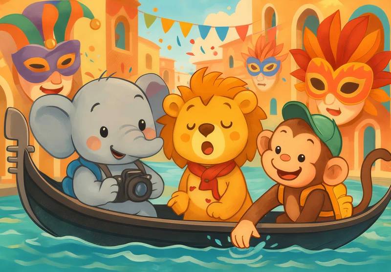 110938 Kinder - Raffi, Buschi und Milo Puzzle